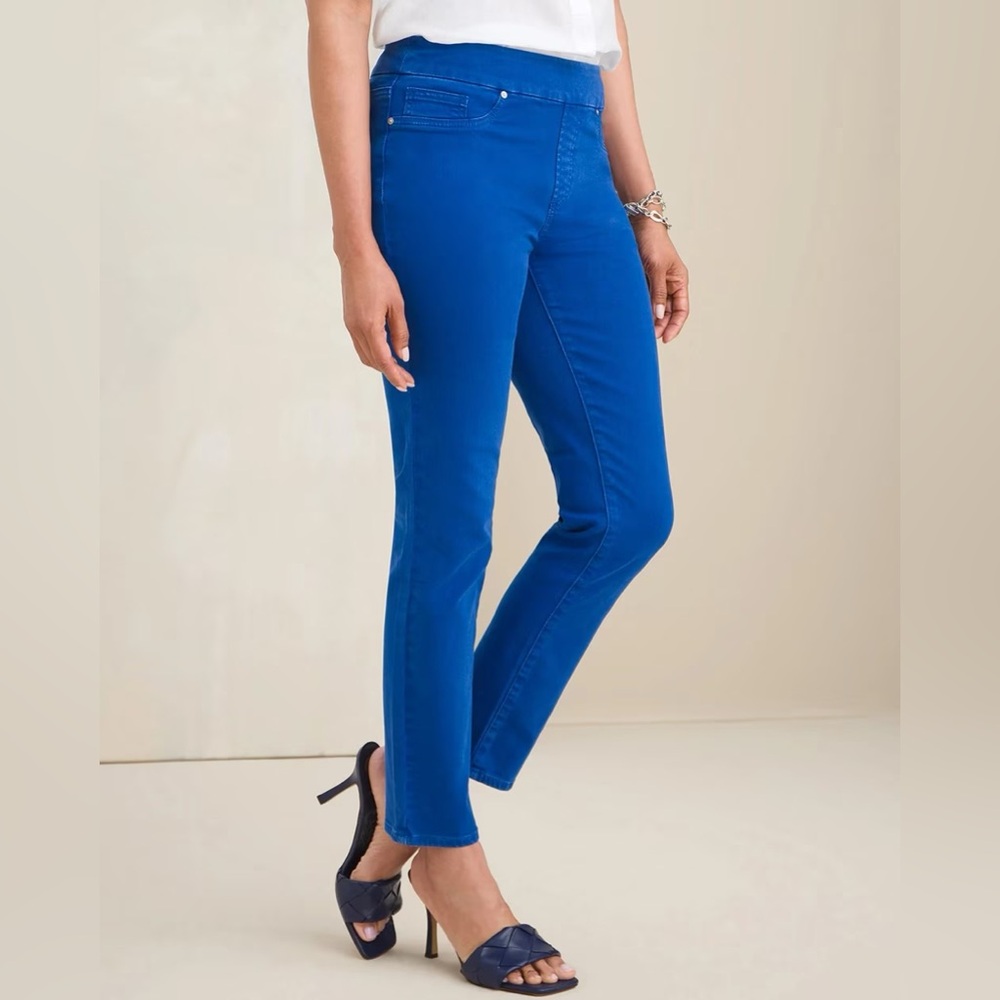 Chico's Vibrant Blue Jegging Pants